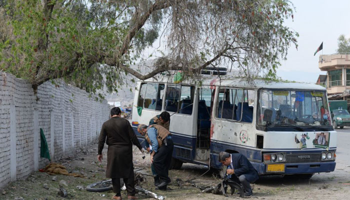 افغانستان،حکمت یار کی ریلی کے قریب بم دھماکا، 4 افراد جاں بحق، 2 بچوں سمیت 10 زخمی