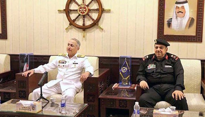 سربراہ پاک بحریہ کی کمانڈرنیول فورسز کویت سے ملاقات، باہمی تعاون پرزور 