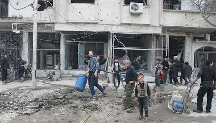 شام، غوطہ میں جنگ بندی کے باوجود بمباری، 37 افراد جاں بحق