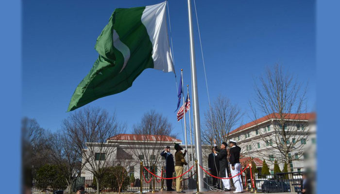 امریکا میں پاکستانی سفارتخانے میں بھی ’’یوم پاکستان ‘‘کی تقریب