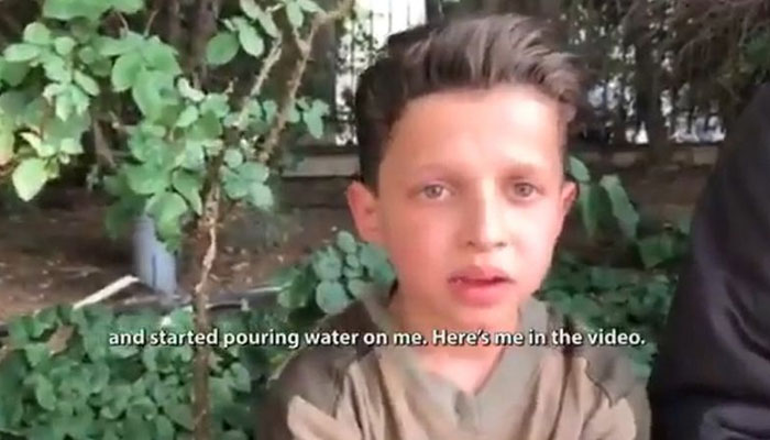 شام، روسی میڈیا نے جعلی کیمیائی حملے کا متاثرہ لڑکا تلاش کر لیا