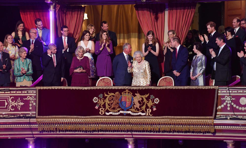 ملکہ برطانیہ کی 92ویں سالگرہ شاہی خاندان کے افراد کی شرکت