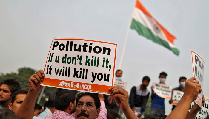 بھارت میں ماحولیاتی آلودگی کے خلاف مظاہرے، ہلاکتیں 11ہوگئیں