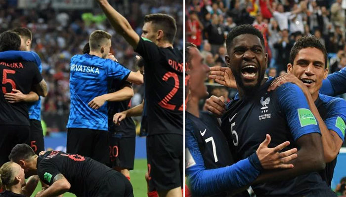 ورلڈکپ فائنل کیلئے فرنچ اور کروشین شائقین ماسکو پہنچنے لگے 