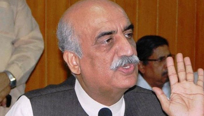 فاٹا سے منتخب پی ٹی ایم ارکان کی خورشید شاہ سے ملاقات، اسپیکر کے الیکشن میں حمایت کی یقین دہانی 