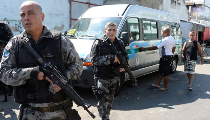 برازیل، منشیات فروشوں کیخلاف کارروائیاں، 14 ہلاک 