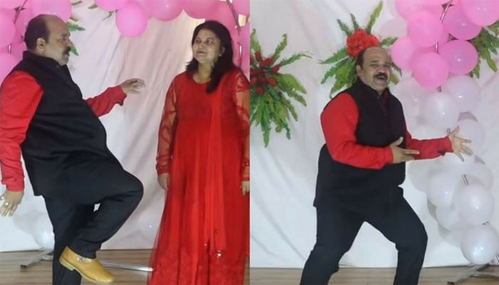 بھارتی پروفیسر کی مشہور گانے’جولی جولی‘پر شاندار پرفارمنس