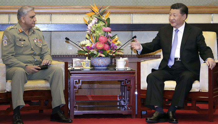 جنرل باجوہ کی ملاقات، سی پیک خطے میں امن و ترقی کا آغاز ،پاک فوج کا کردار اہم ہے، چینی صدر