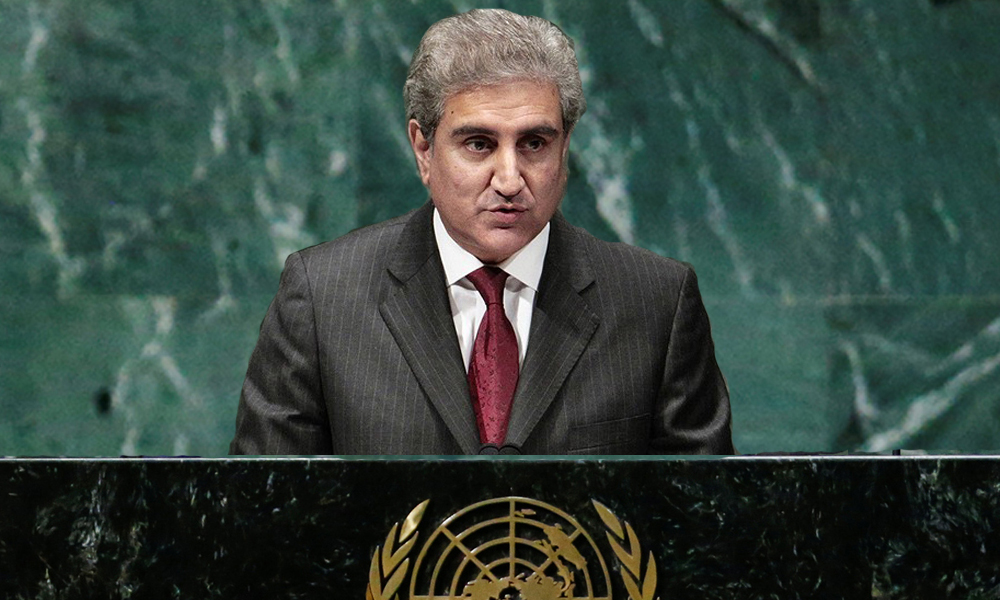 شاہ محمود قریشی کا اقوام متحدہ میں قومی زبان میں خطاب ،عوام نے سراہا