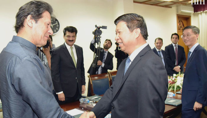 چین کے وزیر بین الاقوامی ترقی سونگ تائو کی وزیراعظم عمران خان سے ملاقات ، دوطرفہ تعلقات سمیت مختلف امورپر تبادلہ خیال