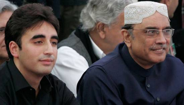 سابق صدر آصف  زرداری اور بلاول بھٹو زرداری کی گرفتاراپوزیشن لیڈر شہباز شریف سے ملاقات  اور اظہار یکجہتی