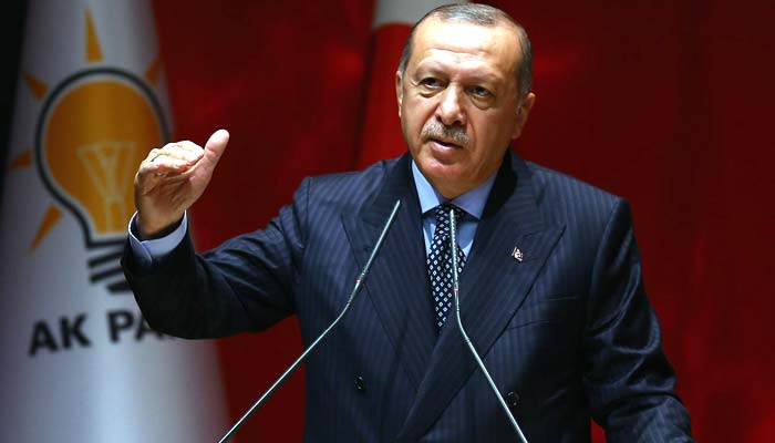 ترک صدر کا 103 فوجی افسران اور اہلکاروں کی گرفتاری کا حکم 