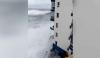 Giant Wave Hit The Balconies Of A Building In Tenerife