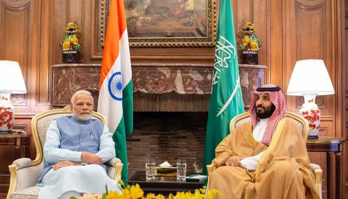مودی،سعودی ولی عہد میں پاک بھارت مذاکرات بحالی کیلئے تبادلہ خیال