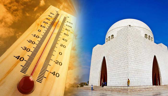کراچی میں شدید گرمی کی لہر جاری، 20 جون تک موسم گرم رہے گا 
