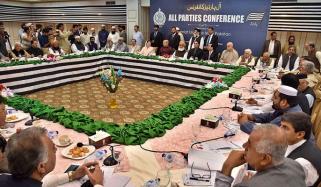 اپوزیشن APC میں چیئرمین سینیٹ ہٹانے پر اتفاق