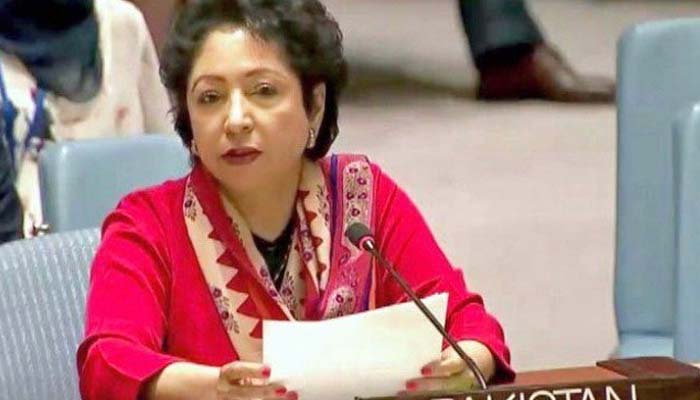 کشمیر صورتحال،ملیحہ لودھی کا سلامتی کونسل کی صدر ،اعلیٰ عہدیداروں سے رابطہ 