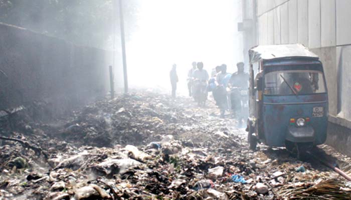 سڑکوں اورعام جگہوں پردفعہ144 کے تحت کچراپھینکنے پرپابندی
