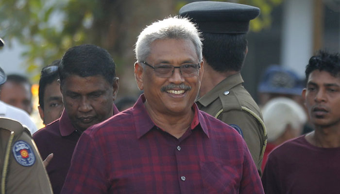 سری لنکا میں صدارتی الیکشن ،گوٹا بایارا جاپاکسے فاتح قرار