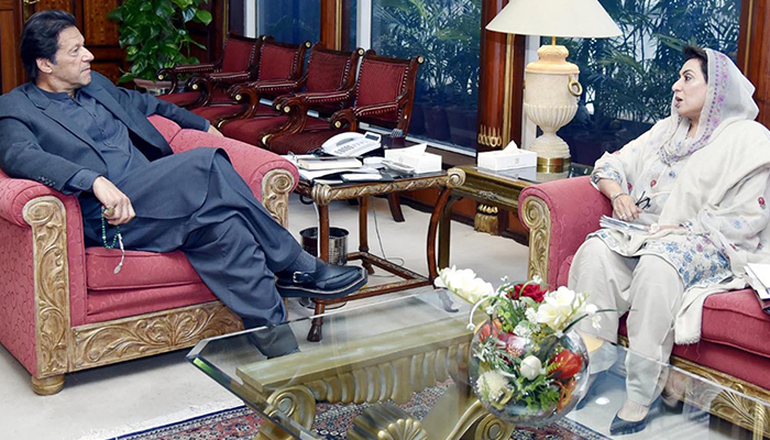 وزیراعظم عمران خان سے ڈاکٹرفہمیدہ مرزا کی ملاقات 