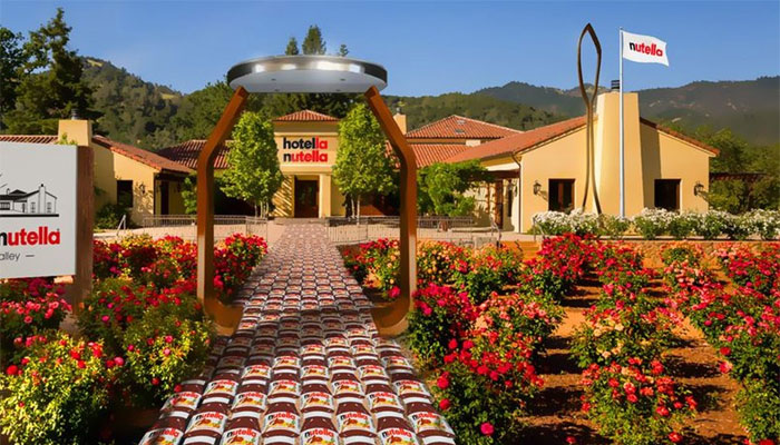 کیلی فورنیا:  نیوٹلا کے دیوانوں کیلئے  ’ہوٹیلا نیوٹیلا‘ ہوٹل 