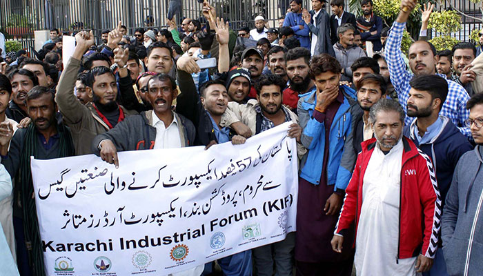 سندھ حکومت کا گیس بحران پر تاجروں اور صنعتکاروں کے احتجاج کی حمایت کا اعلان 