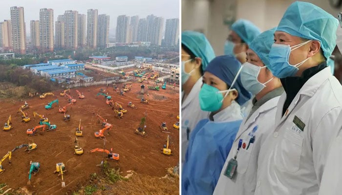 چین ، کرونا سے متاثرہ ایک ہزار مریضوں کے علاج کیلئے 6دن میں اسپتال تعمیر ہوگا 