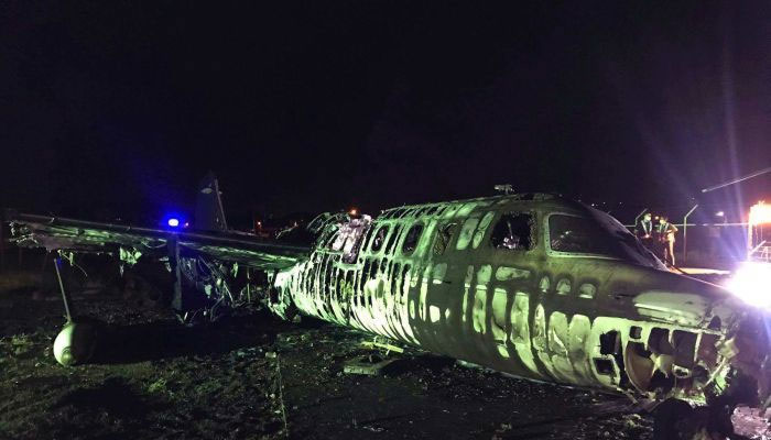 فلپائن، طبی عملے کو لیجانے والا جہاز تباہ پائلٹ،ڈاکٹرز سمیت8 افراد ہلاک 