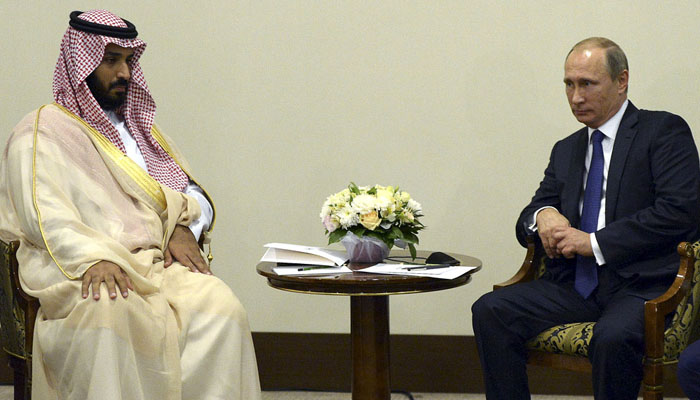 پیوٹن اور محمد بن سلمان کے درمیان سخت جملوں کا تبادلہ، غیر ملکی اخبار کا دعویٰ 