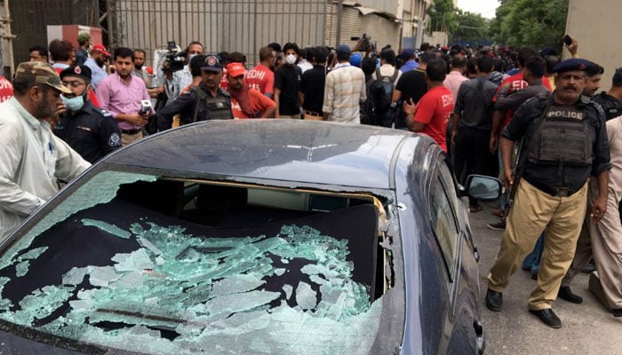 اسٹاک ایکسچینج حملہ، ملزمان کوئٹہ سے کراچی میں ایک نمبر پر رابطے میں تھے 