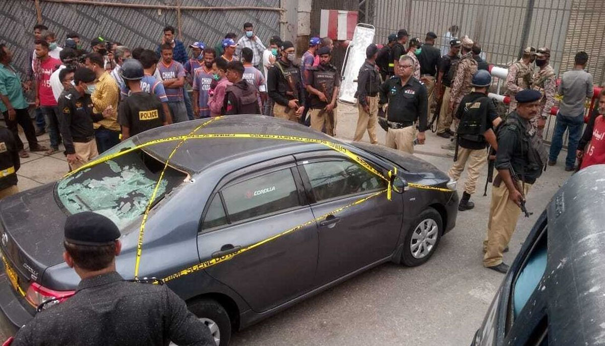 اسٹاک ایکسچینج حملے میں استعمال کی گئی گاڑی کے بارے میں تفتیشی اداروں کو مزید تفصیلات مل گئیں 