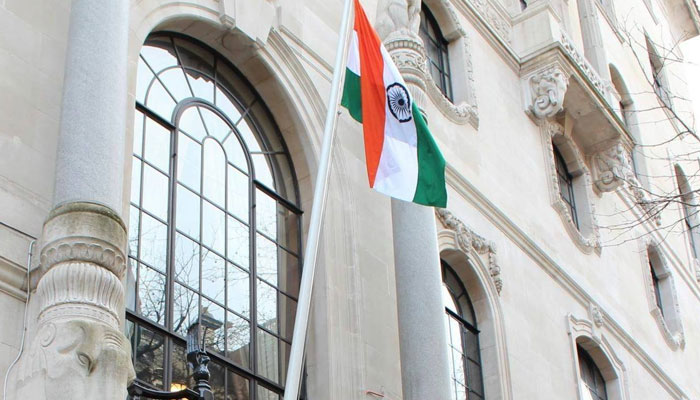 یوم استحصال: لندن میں بھارتی ہائی کمیشن دن بھر بند رہا 