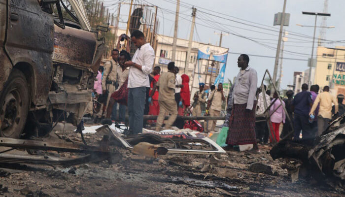 صومالیہ ،فوجی اڈے پر خود کش کار حملے میں 5اہلکار ہلاک 