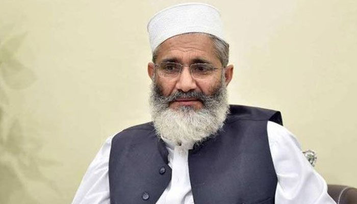 ملک میں جمہوریت یرغمال، انتخابی نظام اور ووٹرز آزاد نہیں، سراج الحق 