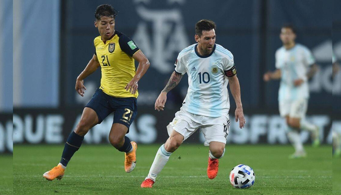 فٹبال ورلڈ کپ کوالیفائر: ارجنٹینا اور چلی کی کامیابی 