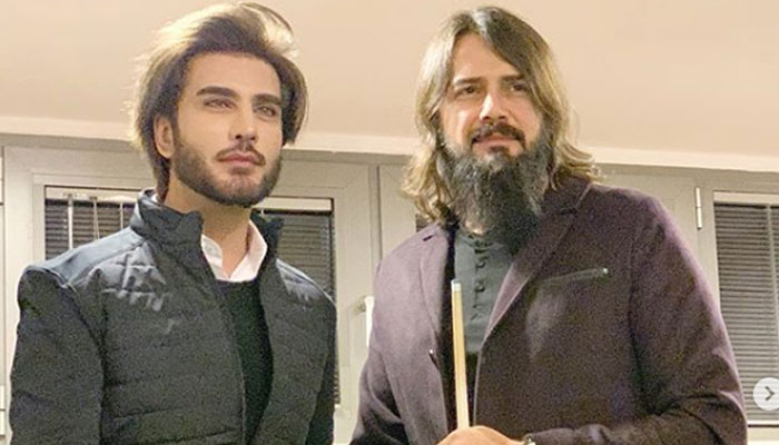عمران عباس کی ڈرامہ ترک’ارطغرل غازی کے اداکارجیم اوجان سے ملاقات 