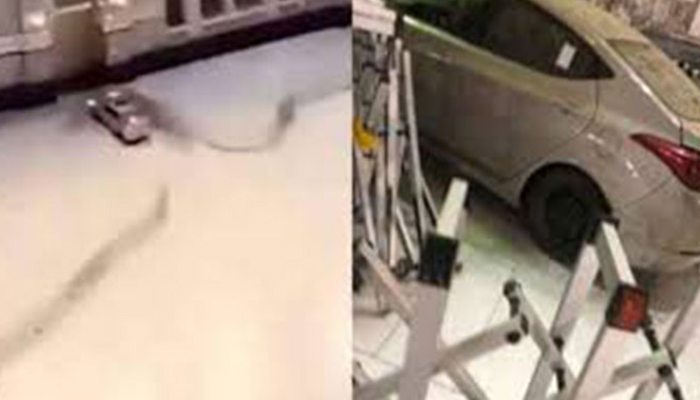 سعودی شہری نے مسجد الحرام کے گیٹ سے گاڑی ٹکرادی، ملزم گرفتار 