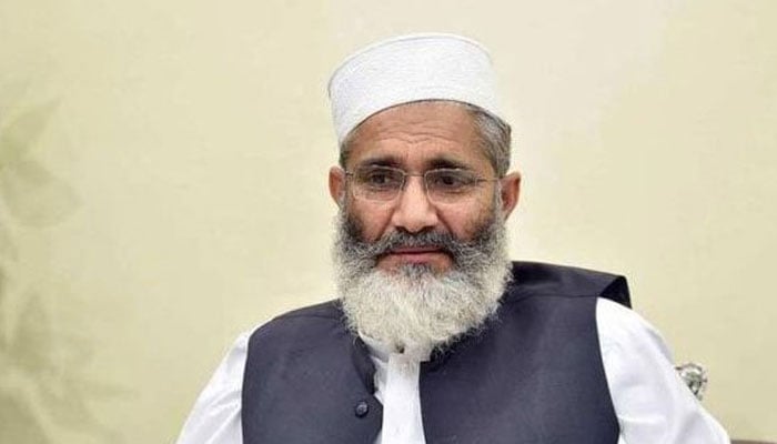 منظور رضی کا سراج الحق سے اظہار تعزیت 