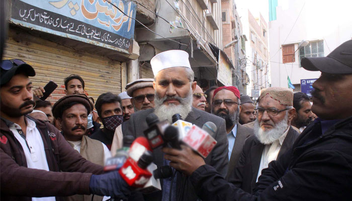 جماعت اسلامی الگ آپشن کے طور پر جدوجہد کررہی ہے،سراج الحق 