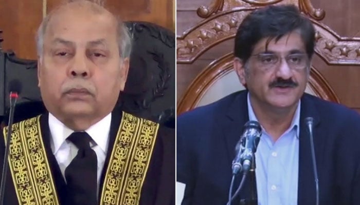 چیف جسٹس کا وزیراعلیٰ سندھ پر سخت ناراضی کا اظہار