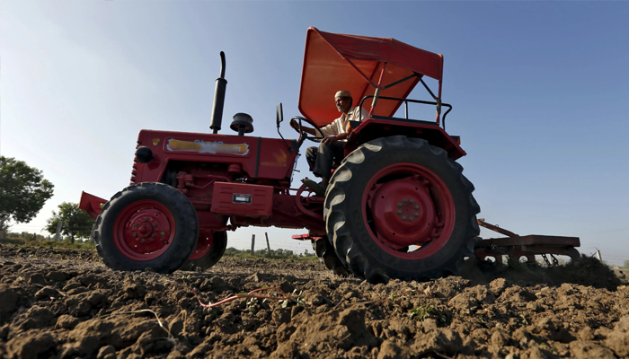 ملک میں زرعی ٹریکٹروں کی فروخت میں 42.87 فیصد اضافہ  
