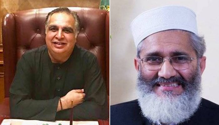 سراج الحق کی گورنر ہاؤس چھوڑنے کیلئے عمران اسماعیل کو 50 لاکھ روپے کی آفر 