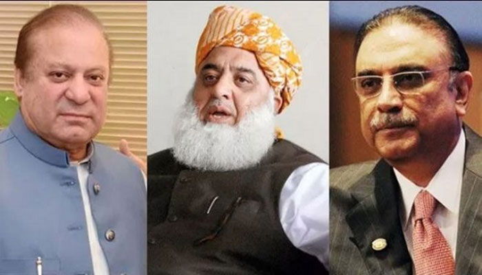 گیلانی کو جتوانے کیلئے نواز شریف، زرداری اور فضل الرحمٰن میں بات چیت