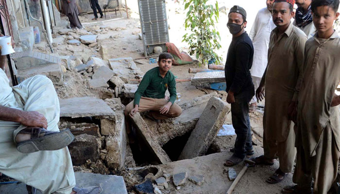 نارتھ کراچی، سیوریج نالے میں زور دار دھماکا، ایک شخص جاں بحق 