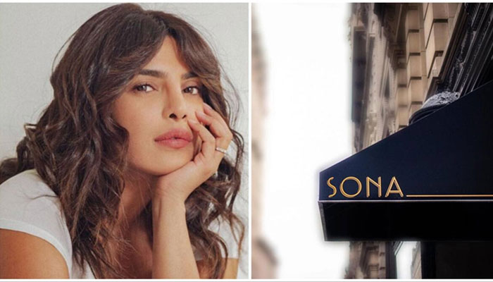 سونا ریسٹورنٹ کے  ہندوستانی کھانوں میں اپنی محبت ملائی ہے، پریانکا چوپڑا 