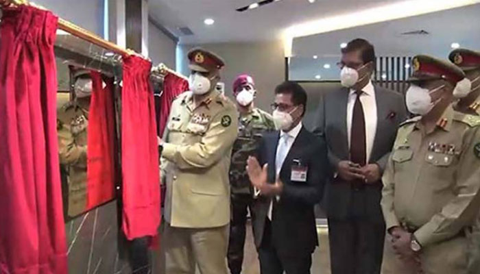 فوجی فاؤنڈیشن ہیڈکوارٹرز، 100 بیڈ اسپتال، نرسنگ انسٹی ٹیوٹ کا افتتاح، آرمی چیف کا دورہ
