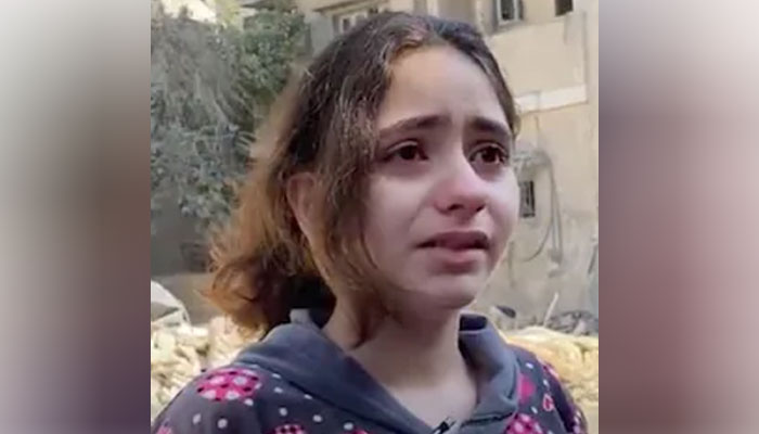 10 سال کی فلسطینی بچی کی فریاد نے پتھر دل بھی پگھلا دیئے 