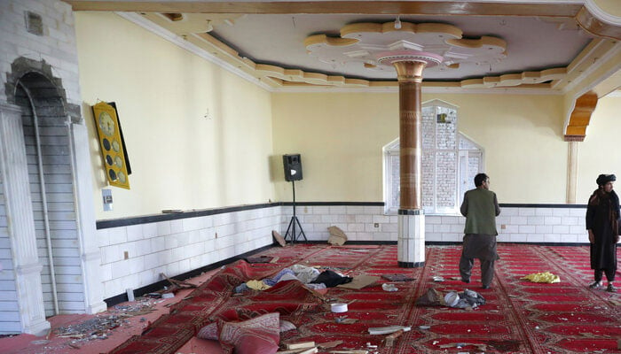 افغانستان، داعش نےمسجد پر حملہ کی ذمہ داری قبول کرلی 