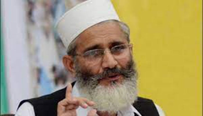 پارلیمنٹ قوم کی حقیقی ترجمانی کرنے میں ناکام ہوگئی، سراج الحق