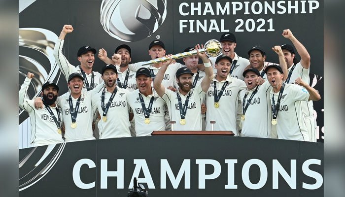 نیوزی لینڈ عالمی ٹیسٹ چیمپئن بن گیا، بھارت میں صف ماتم 